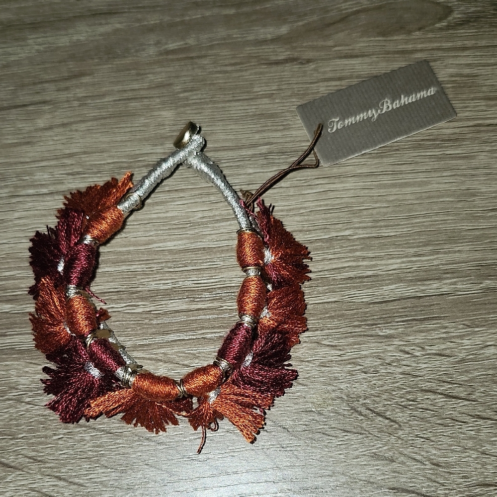 Tommy Bahama Multicolor Tassel Bracelet